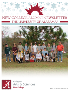 New College December 2022 Alumni Newsletter